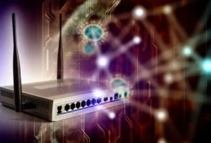 alt_text: Cover image for 'pfSense Router Setup Guide' featuring a router and digital network elements.