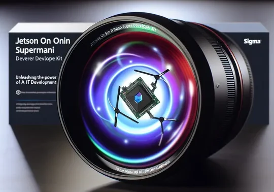 alt_text: "Cover design showcasing Jetson Orin Nano with AI elements, bold title, and futuristic colors."